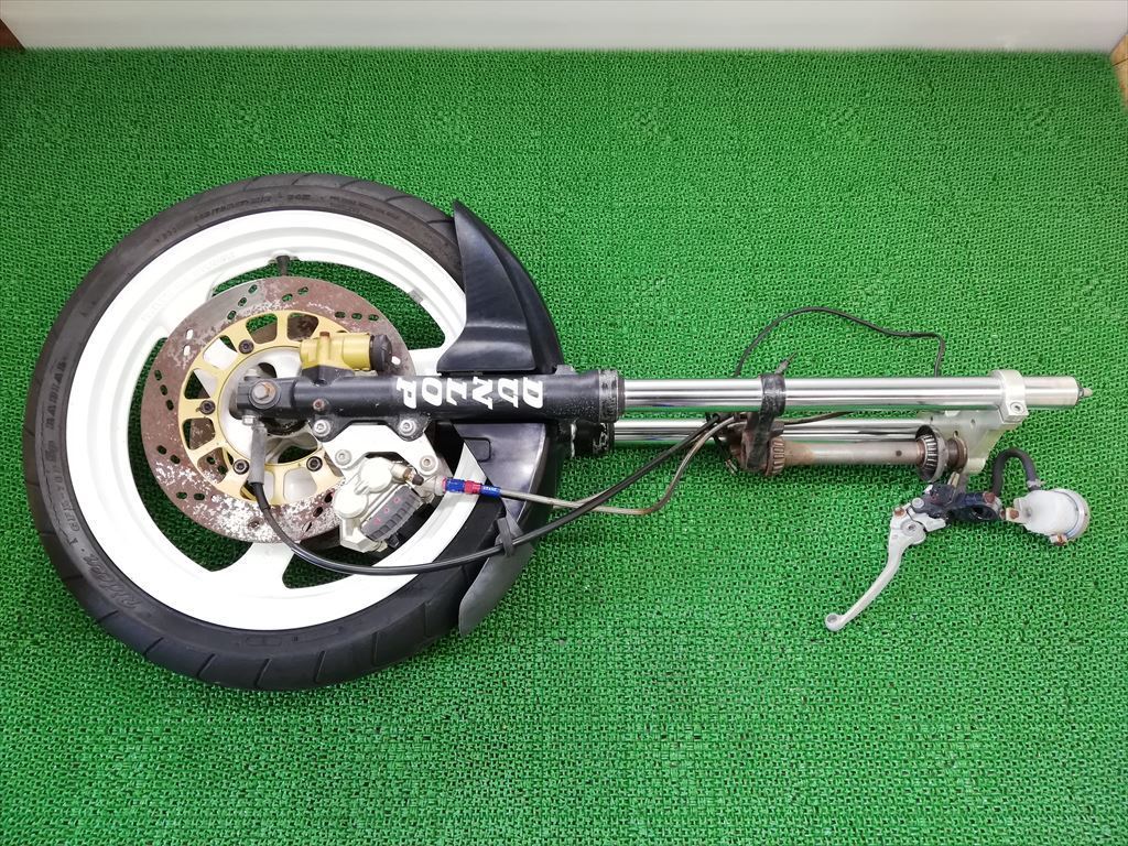 □スズキ GSX-R400 ワイド ホイール 足回り 太足 ポン付け 送料込み