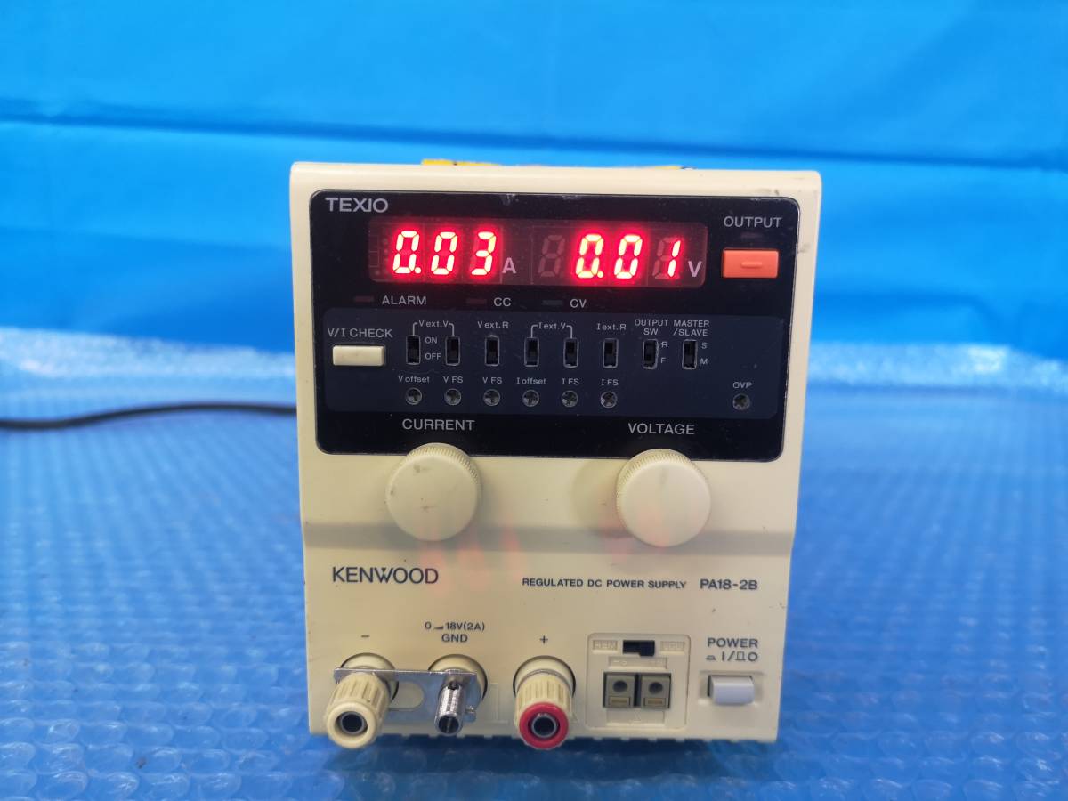 ケンウッド 安定化電源 PS20-18（20V 18A） Kenwood PS20-18 Power Supply 20A Max