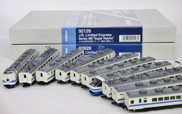TOMIX 92629+92126 485系（スーパー雷鳥仕様）基本+増結セット