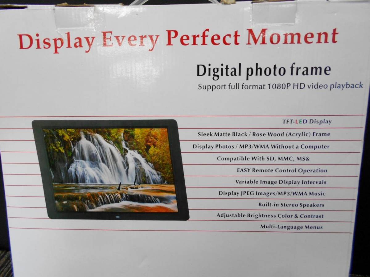 【T03C14】 デジタルフォトフレーム display every perfect moment Digital Photo Frame