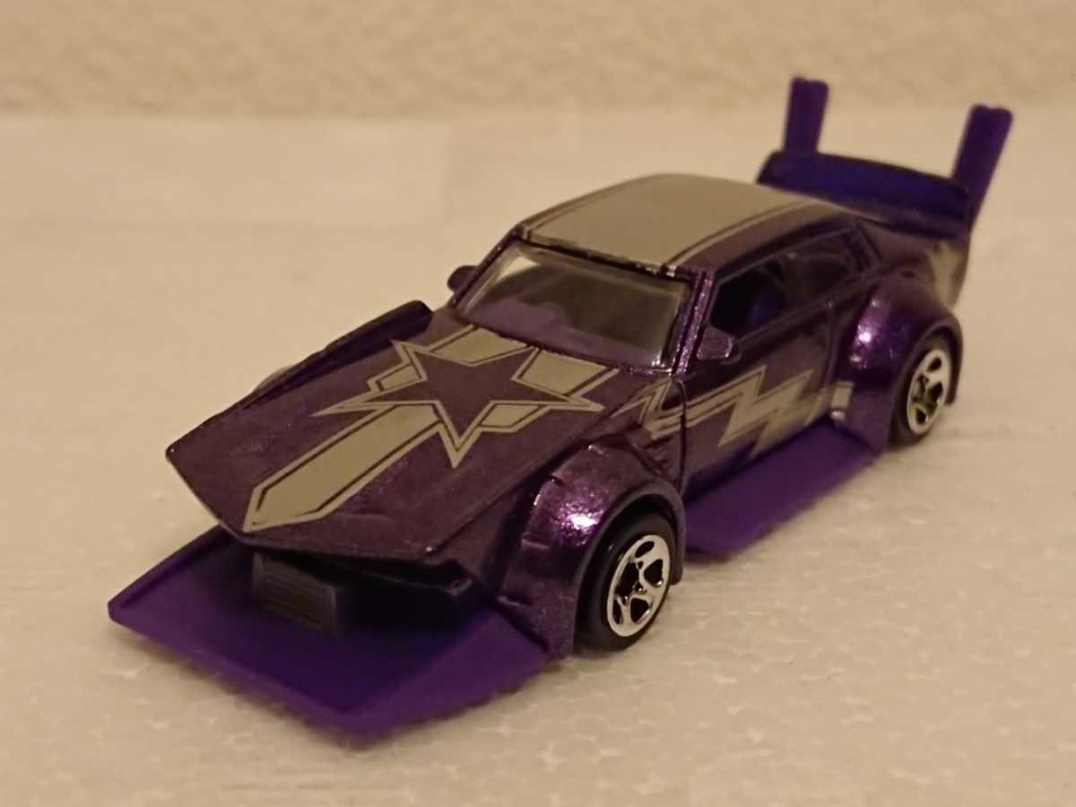ホットウィール hotwheels マッドマンガ 族車 旧車 パープル の落札