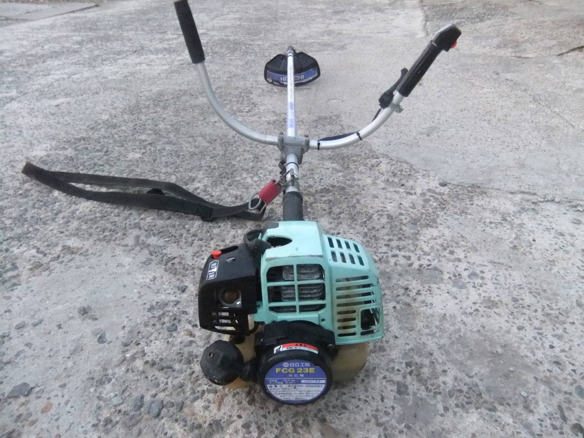 刈払機 草刈機 日立機工ｆｃｇ23ｅ本格仕様 ホームセンターの刈払機とは作りが違います 格安です の落札情報詳細 ヤフオク落札価格情報 オークフリー スマートフォン版