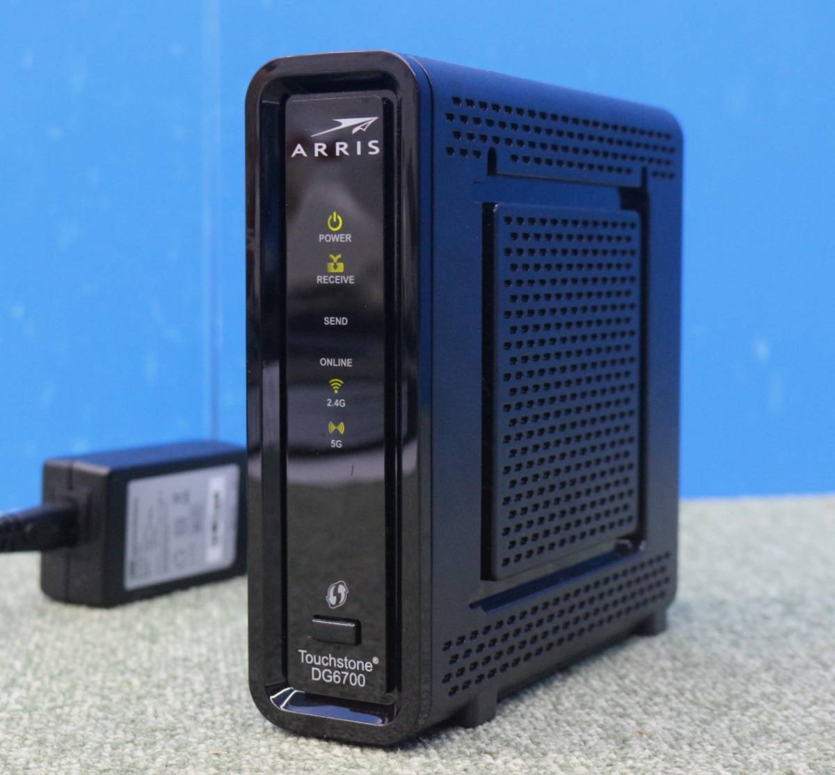 動作品｜ケーブルモデム｜ARRIS DG6700｜WiFi ルーター ワイヤレスゲートウェイ ギガビット G5877の落札情報詳細