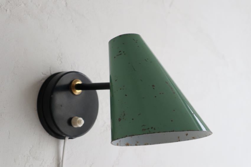 ② オリジナル Vintage Jacques Biny Wall Lamp フランス製 ジャック 