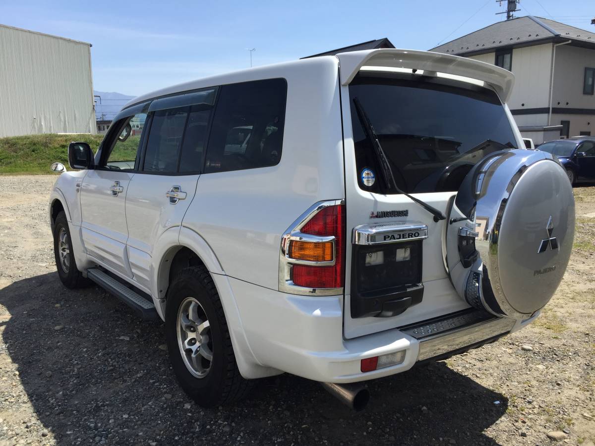 長野発 0503 三菱 パジェロ H12年式 7人乗り ラリーアートマフラー 4wd バックカメラ Ta V75w 格安 売切 の落札情報詳細 ヤフオク落札価格情報 オークフリー スマートフォン版