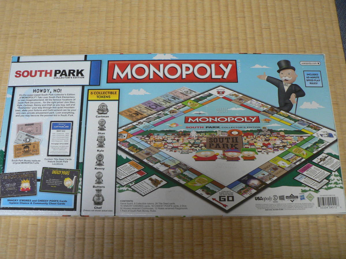 新品】送料無料 新品 モノポリー MONOPOLY サウスパーク SOUTH PARK 人気商品は サウスパーク 未開封です☆ チェスセット その他