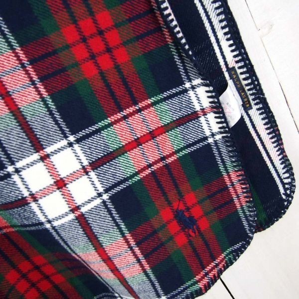 ラルフローレンralph Lauren チェック柄大判ストール コットンブランケット レッド 日本製 の落札情報詳細 ヤフオク落札価格情報 オークフリー スマートフォン版