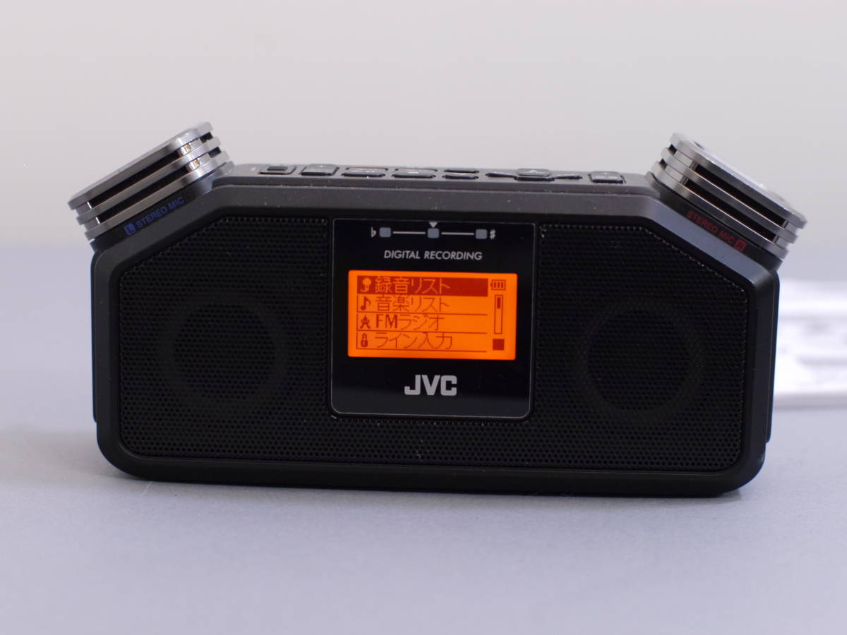 JVC ポータブルデジタルレコーダー RD-R2 B