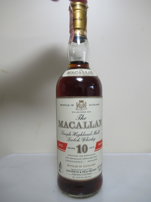 57.2% 1000ml マッカラン 白ラベル カスクストレングス