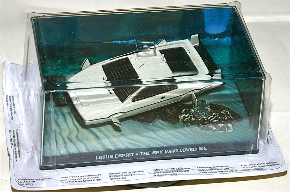 新品】007 カーコレクション 3 私を愛したスパイ 1/43 ロータス