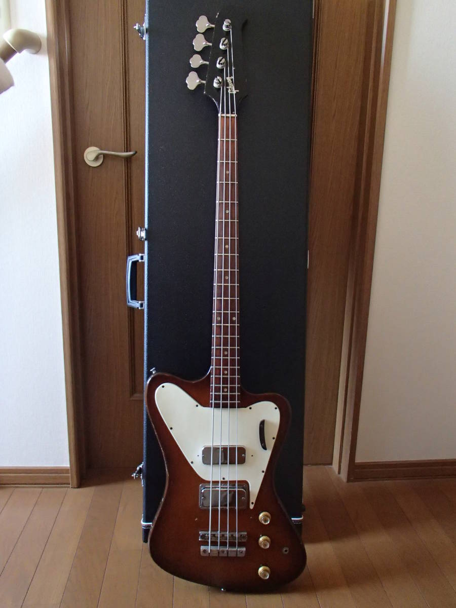 Gibson Thunderbird Sunburst Non Reverse 1967 ギブソン サンダーバード 4 Sb ノン リバース デュアルpu 希少 Vintage 67 Usa の落札情報詳細 ヤフオク落札価格情報 オークフリー スマートフォン版