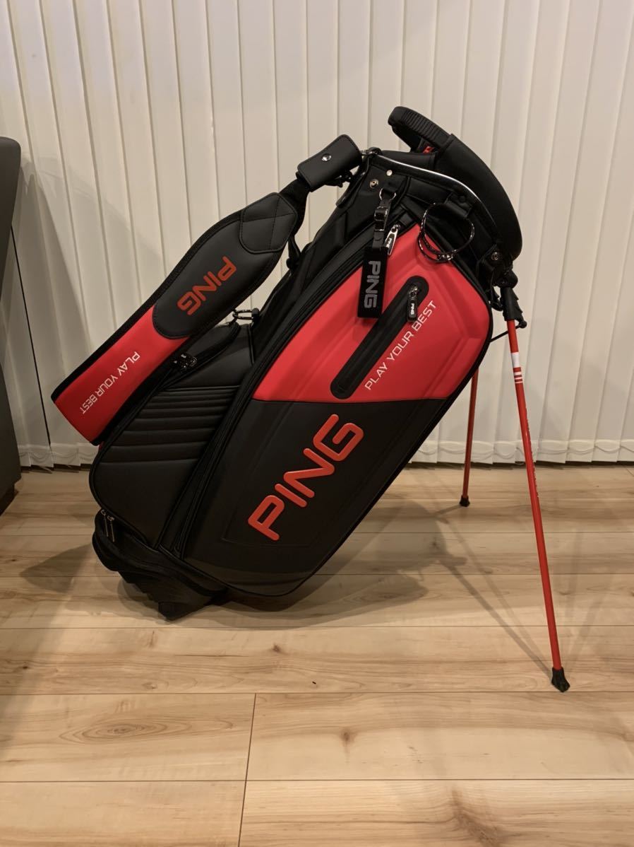 超美品！2020年！PING [ピン] CB-P192 スタンド キャディバッグ PING PING（ピン） キャディバッグ スタンド付 CB-P192 : FEA
