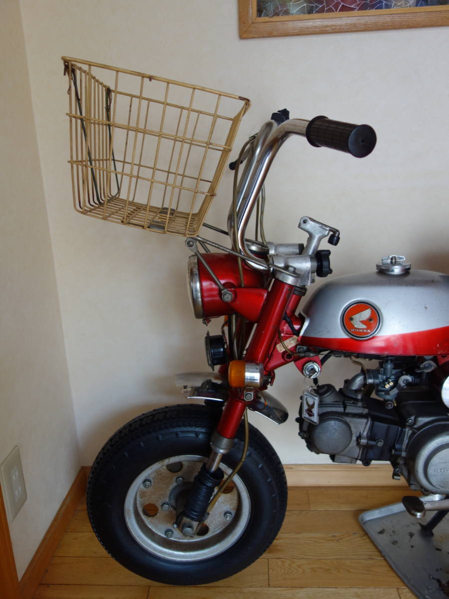 とても貴重】ホンダ モンキー Z50Z 専用 / 脱着式 / フロントキャリア 