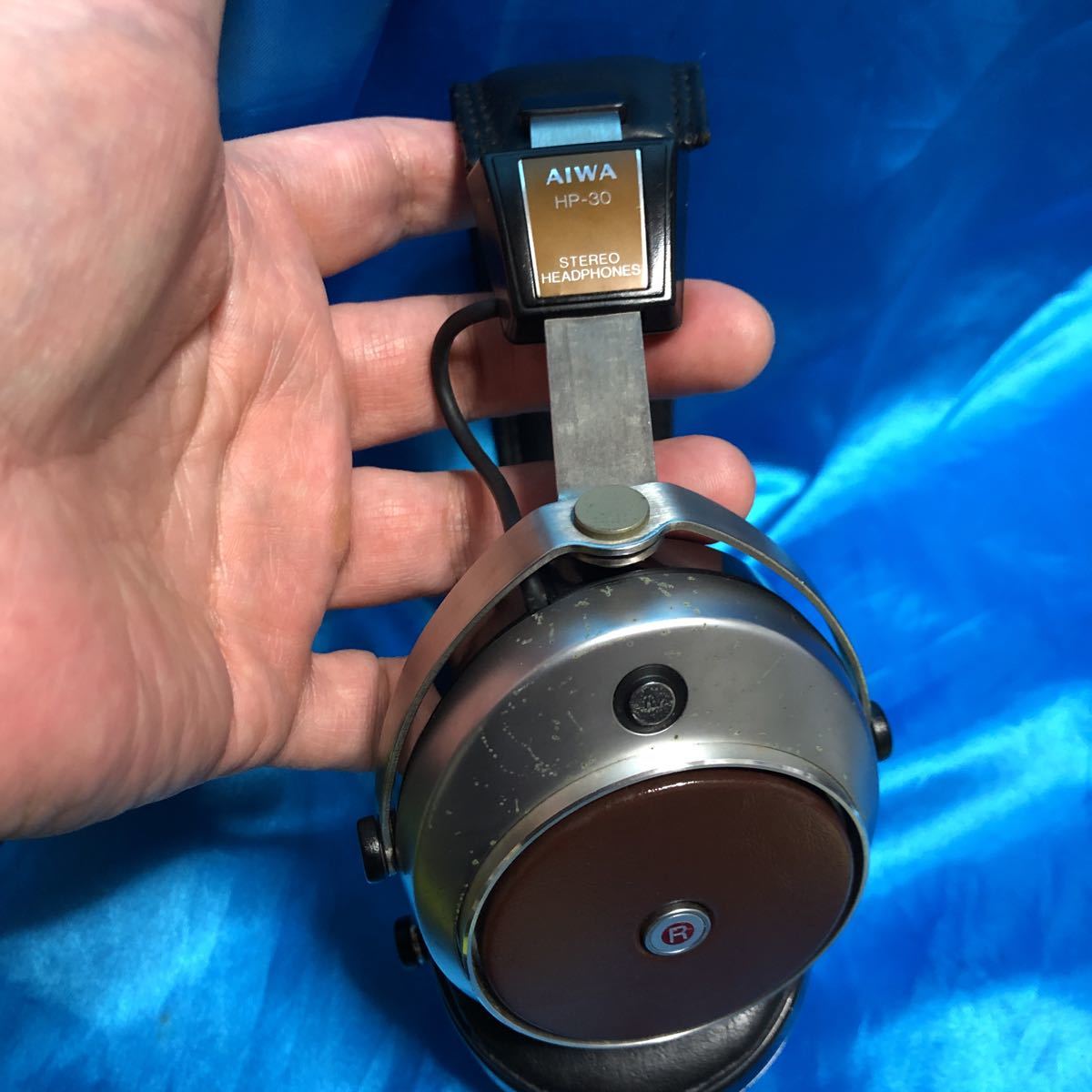 Yahoo!オークション -「(aiwa （2525）AIWA アイワ EXCELIA ヘッドホン