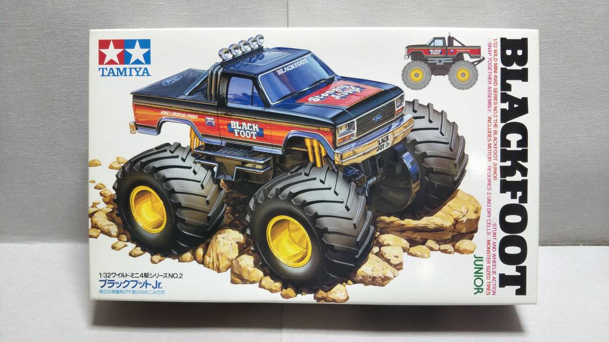 絶版 ブラックフット タミヤ 未組み立て （絶版 タミヤ 1/32  