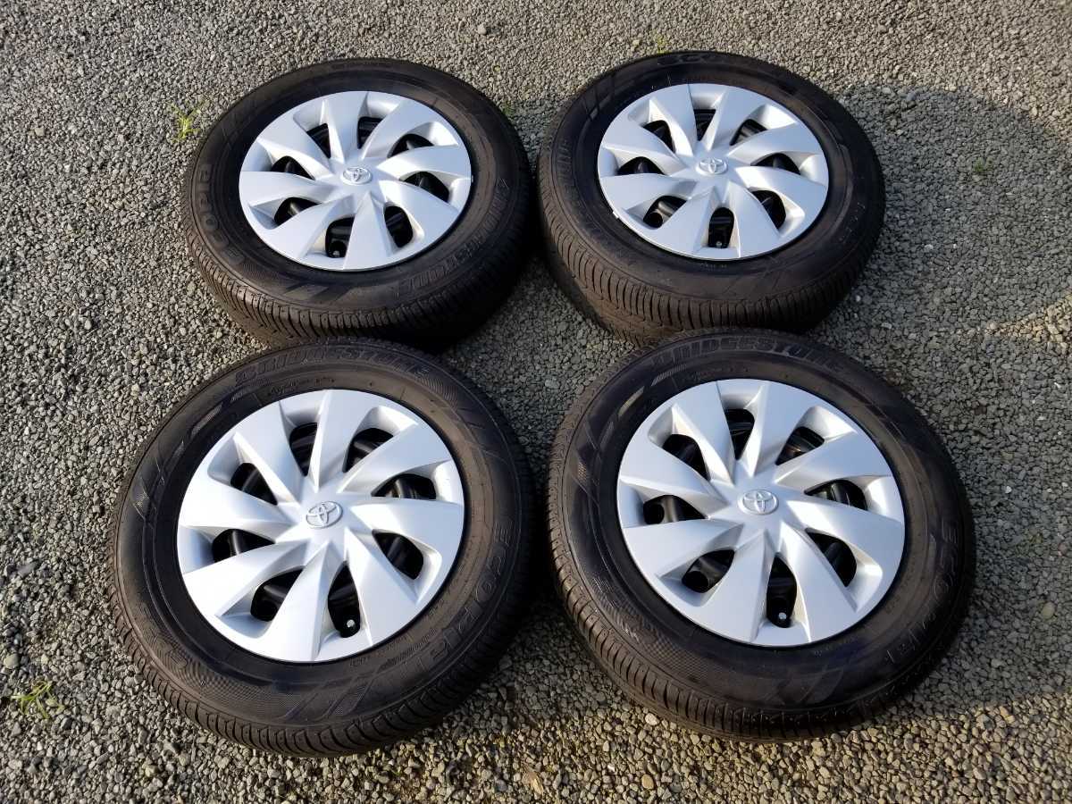 トヨタ純正14インチ 鉄ホイール ラジアルタイヤ付き175/70R14 トヨタ純正14インチ 鉄ホイール ラジアルタイヤ付き175⁄70R14 東京都の