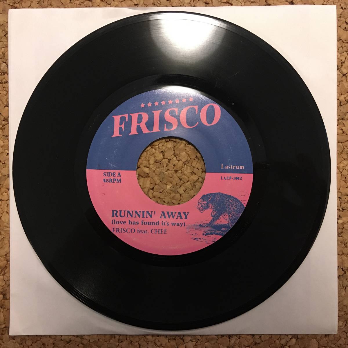 Frisco feat CHEE RUNNIN' AWAY 7インチ EP