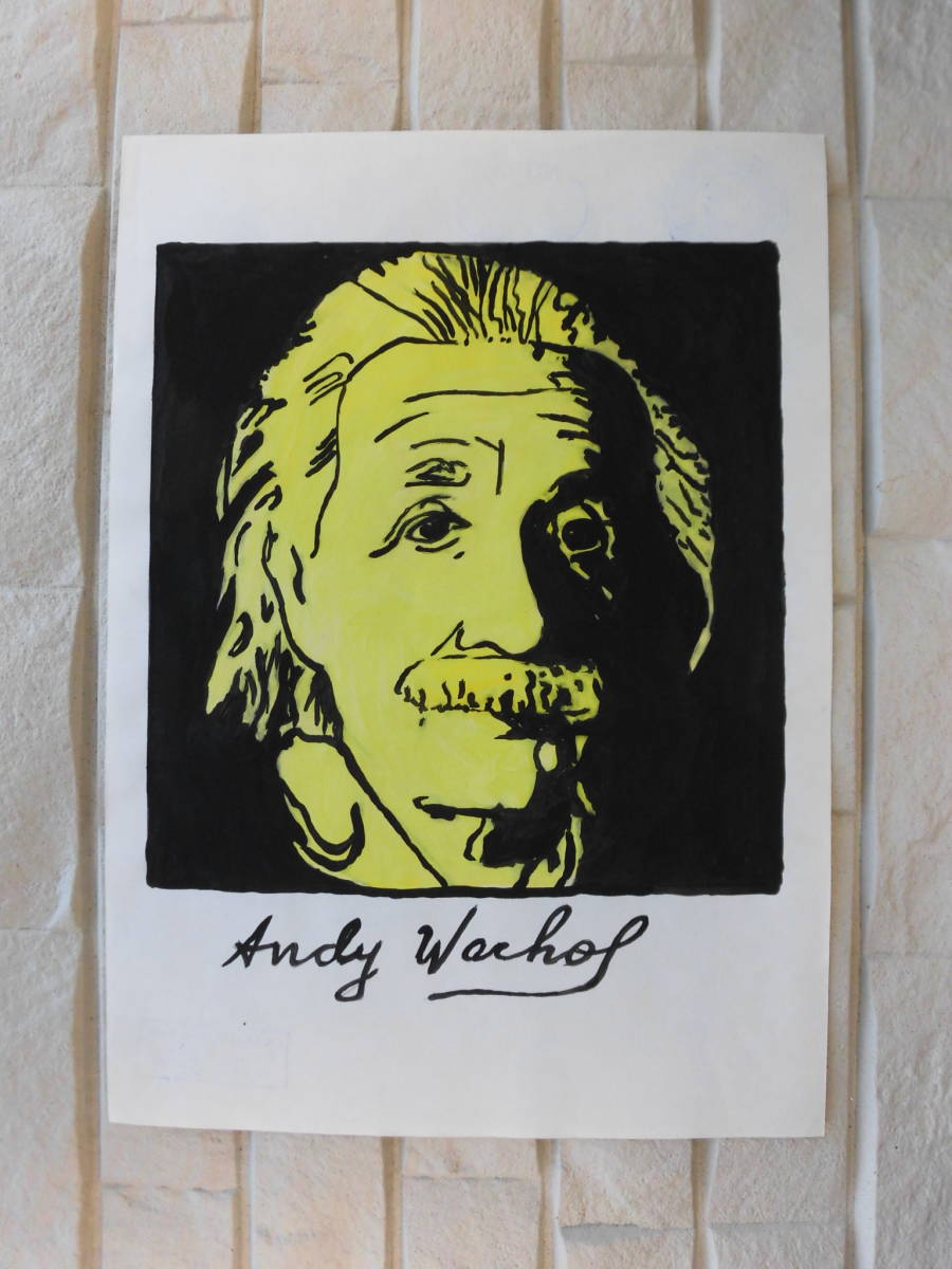 新品】アンディーウォーホル Andy Wahol (アインシュタイン