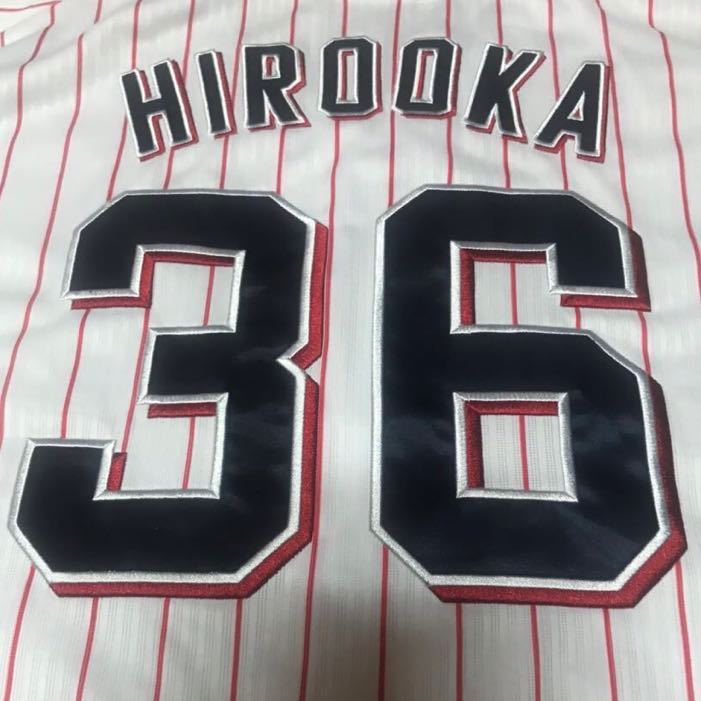 東京ヤクルトスワローズ ユニフォーム F ☆東京ヤクルトスワローズ☆廣岡大志36番ユニフォームsizeL/正規品球団