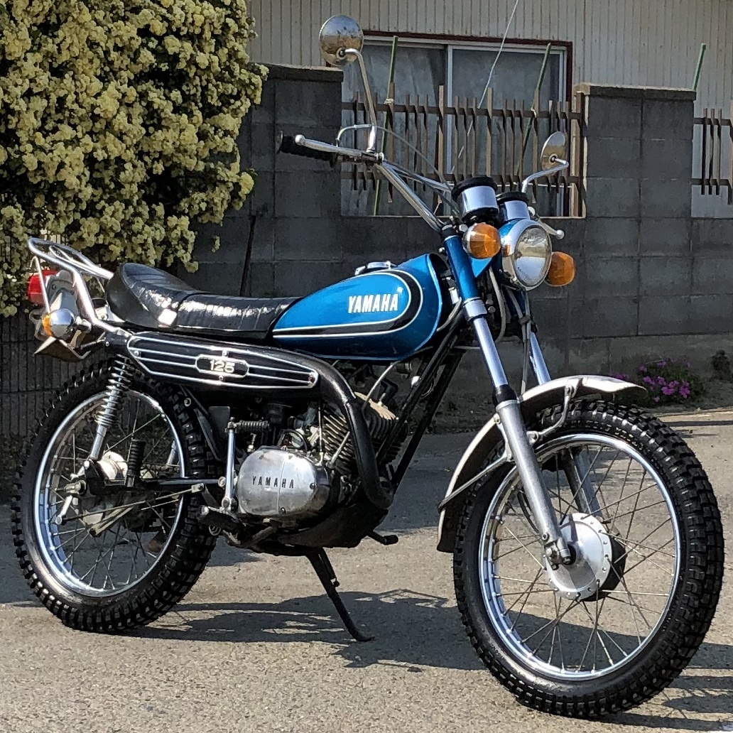 At 1 実動 書類付 At1 美車 タイヤ新品 旧車 ヤマハ 検 トレール At As1 As2 Dt Ht Hs Hx Rd Rz Rg Rv Gt Cl Cb Ft Ts Ss Tr ハスラー 125 の落札情報詳細 ヤフオク落札価格情報
