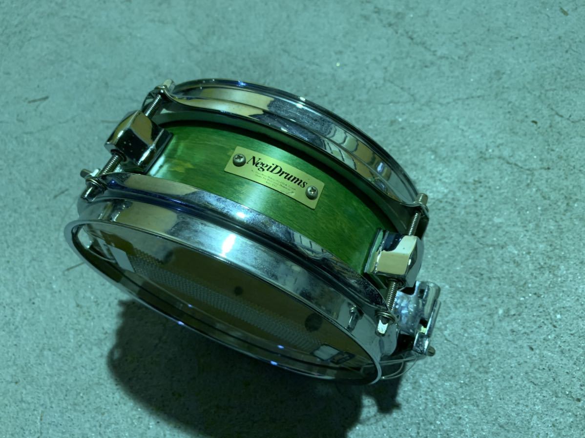 Negi Drums ネギドラム 超小口径スネア ねぎ坊主 8インチ の落札情報 Negi Drums ネギドラム 超小口径スネア ねぎ坊主 8インチ の落札情報