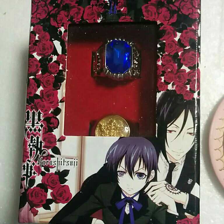 黒執事 指輪 コスプレ 小道具 身だしなみミラー ラバーストラップ セット シエル セバスチャン ウィリアム ジョーカー 等 の落札情報詳細 ヤフオク落札価格情報 オークフリー スマートフォン版