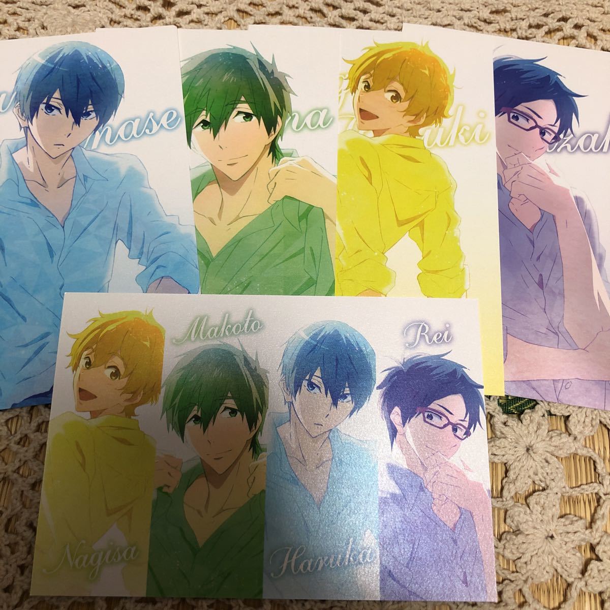 Free 絆 キャラクターメッセージ入り描き下ろしポストカードセット 前売り特典 京都アニメーション 京アニ 西屋太志 岩鳶 の落札情報詳細 ヤフオク落札価格情報 オークフリー スマートフォン版