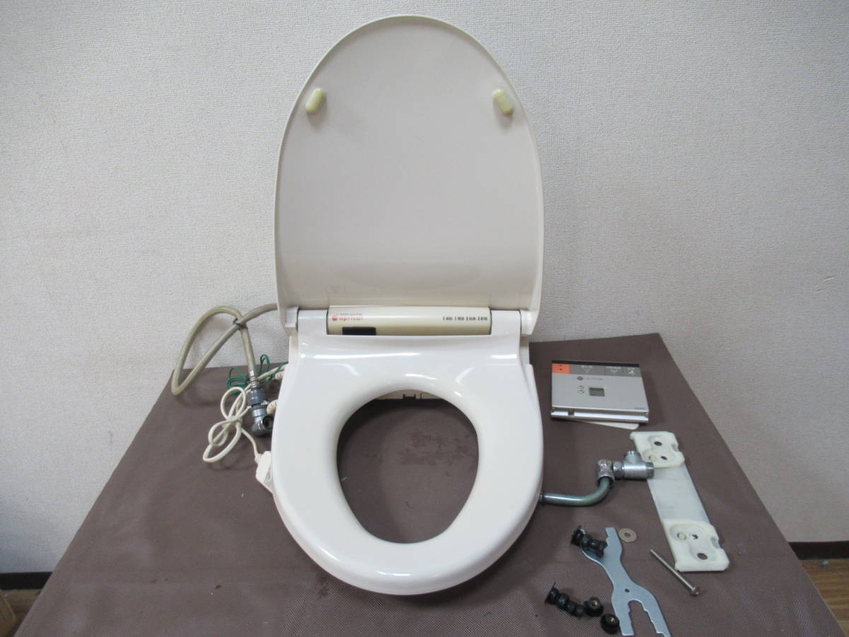 Nt Toto ウォシュレット アプリコットc1 Tcf4011 リモコン付 中古品 通電のみ確認 固定ねじ1本不足 の落札情報詳細 ヤフオク落札価格情報 オークフリー スマートフォン版