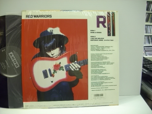 12インチ] RED WARRIORS レッド・ウォーリアーズ / WINE & ROSES バラ