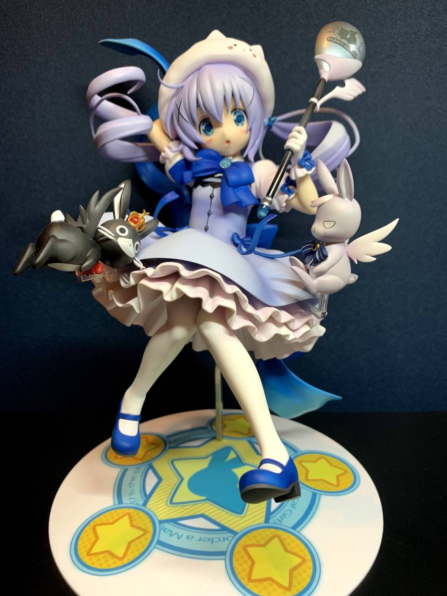 ご注文は魔法少女ですか Is The Order A Magical Girl 魔法少女 チノ Magical Girl Chino 1 7 完成品 フィギュア の落札情報詳細 ヤフオク落札価格情報 オークフリー スマートフォン版