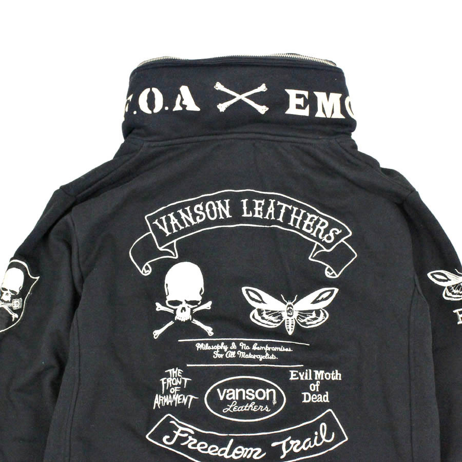 バンソン トラックジャケット 美品 ベ*ィ様 Vanson Looney Tunes 黒