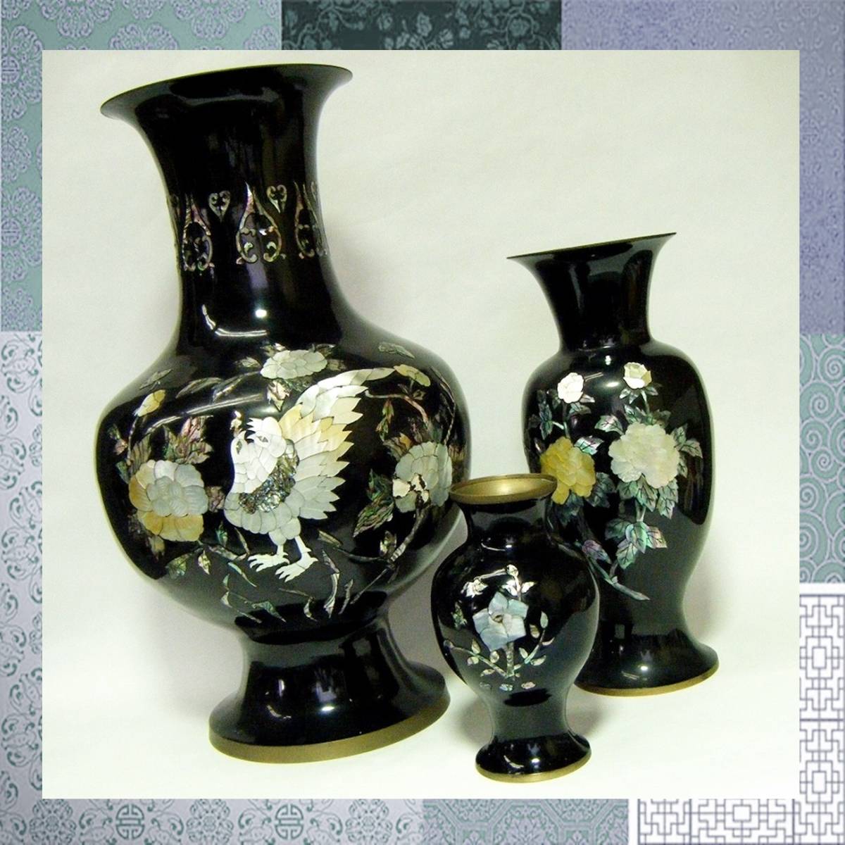 花瓶 壺 螺鈿花瓶 【公式通販】