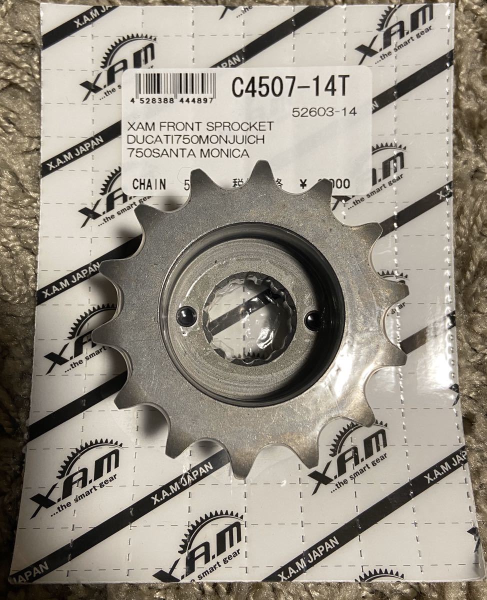 【新品】X.A.M Japan ザムジャパン C4507-14 520-14T スプロケット DUCATI 750 MONJUICH 750 ...