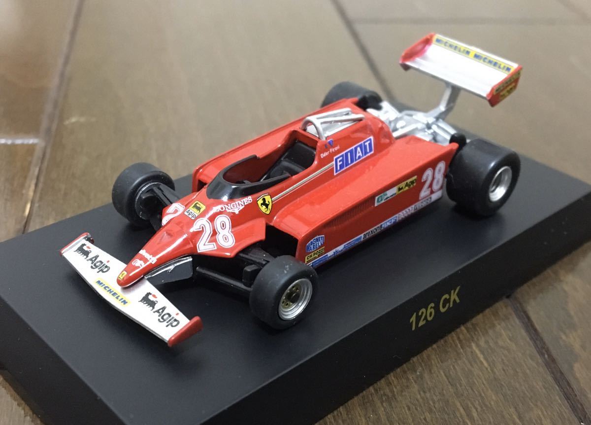 同梱可！ 京商 サンクス 1/64 フェラーリF1コレクション 126CK #28