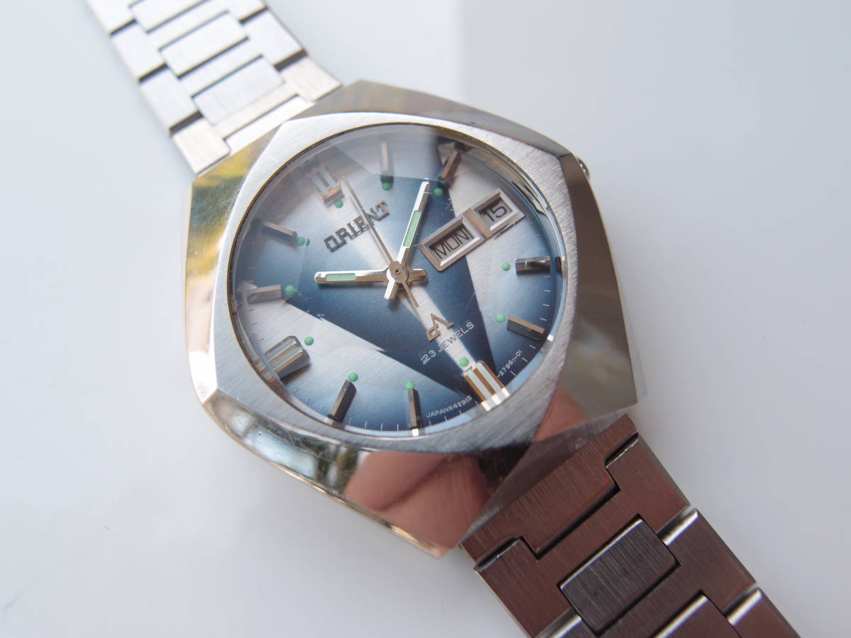 デッドストック級 稼働 良品 オリエント TE429-27960 箱付 AT