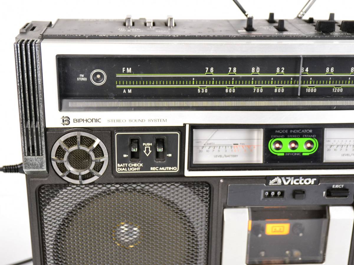ビクター Victor ◇ ラジオ カセット レコーダー【 RC-838 】 ラジカセ