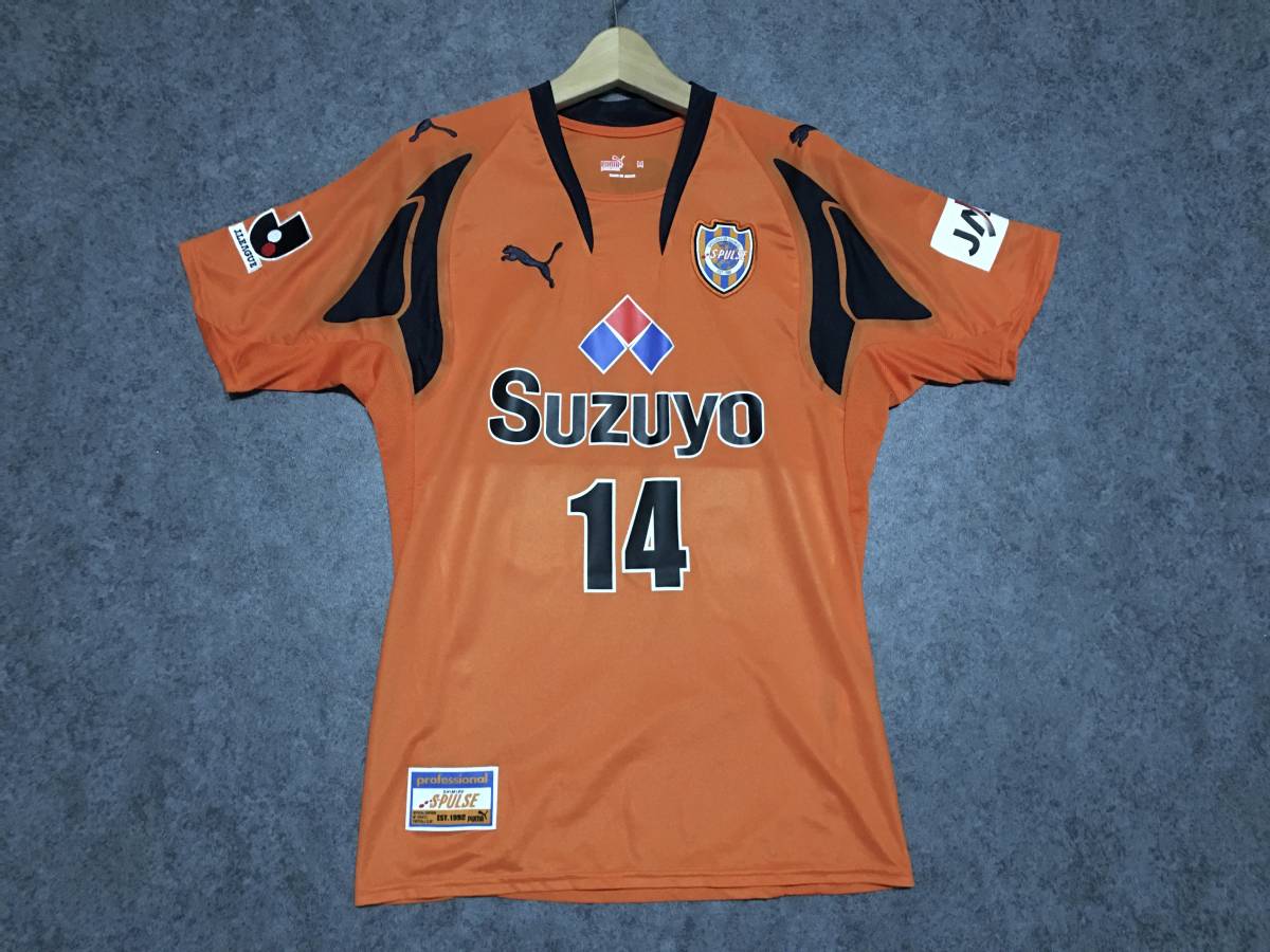 M379 プーマ Puma 清水エスパルス 07年 ホーム ユニフォーム サイズm の落札情報詳細 ヤフオク落札価格情報 オークフリー スマートフォン版