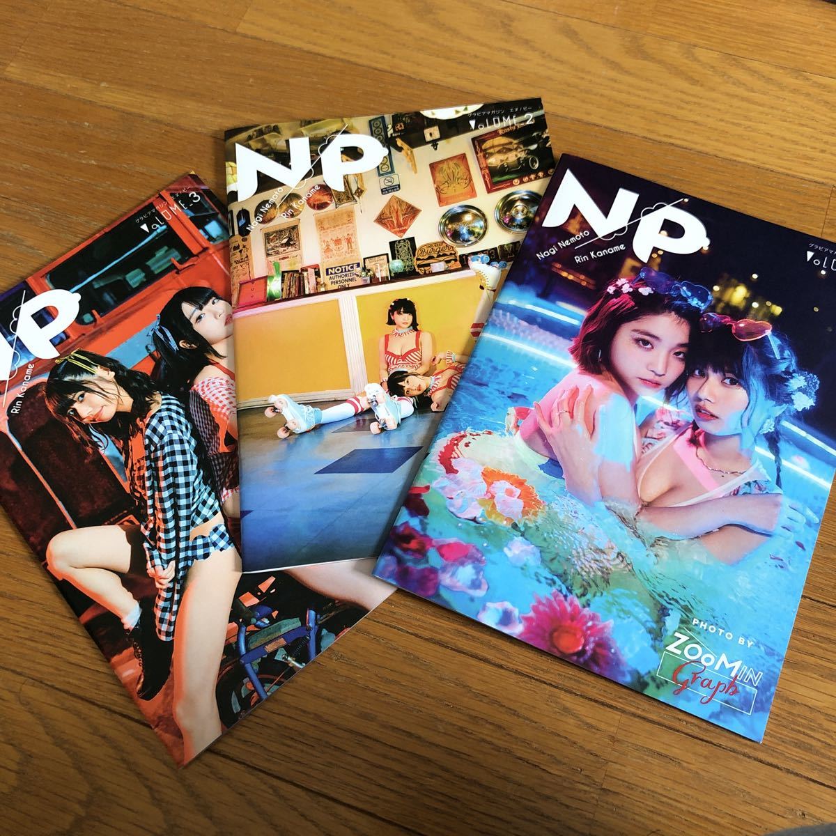 ねもぺろ ☆ NP ねもぺろ写真集 3冊セット ☆ 根本凪 鹿目凛 ねも