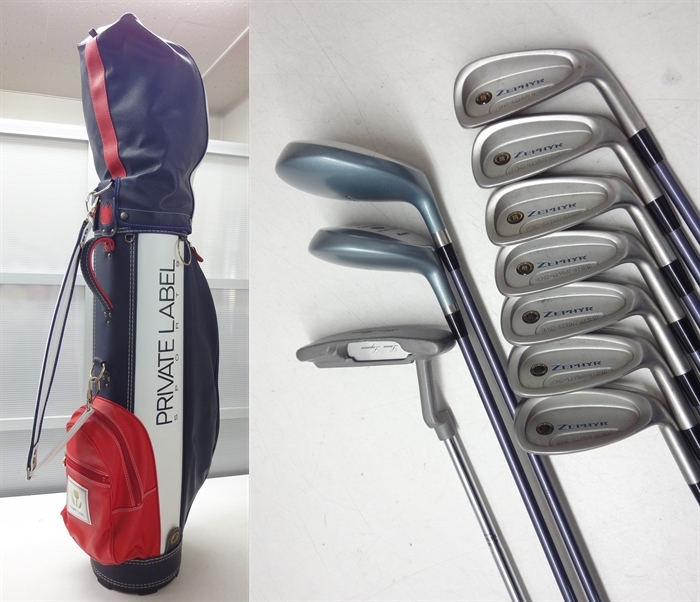 ミズノ 右打ちゴルフ10本セット MIZUNO ZEPHYR ☆mizuno ZEPHYR