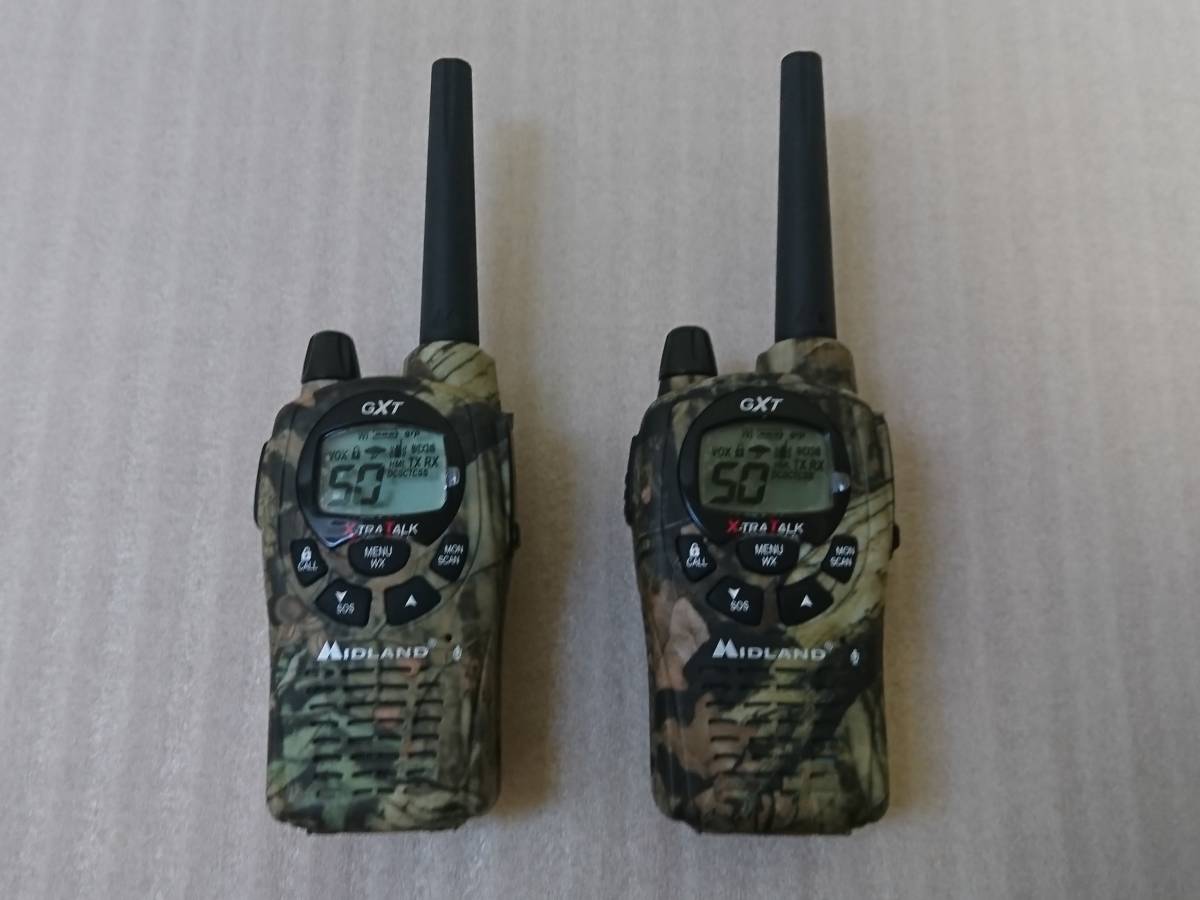 Midland GXT1050VP4 トランシーバー 迷彩 Midland GXT1050VP42-Way GMRS Walkie Talkie Camo | Midland