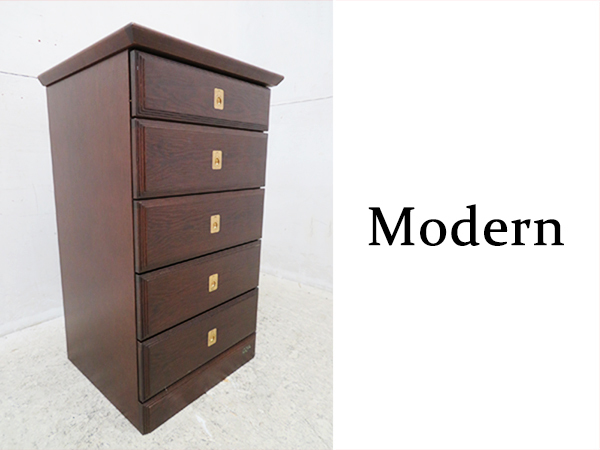 さ57)Ciro by SAITO 斉藤家具工業 5段箪笥 チェスト タンス