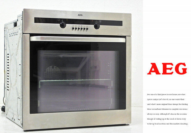 AEGのビルドインオーブン！B4100-1-A 美品！ （中古】中古ドイツ