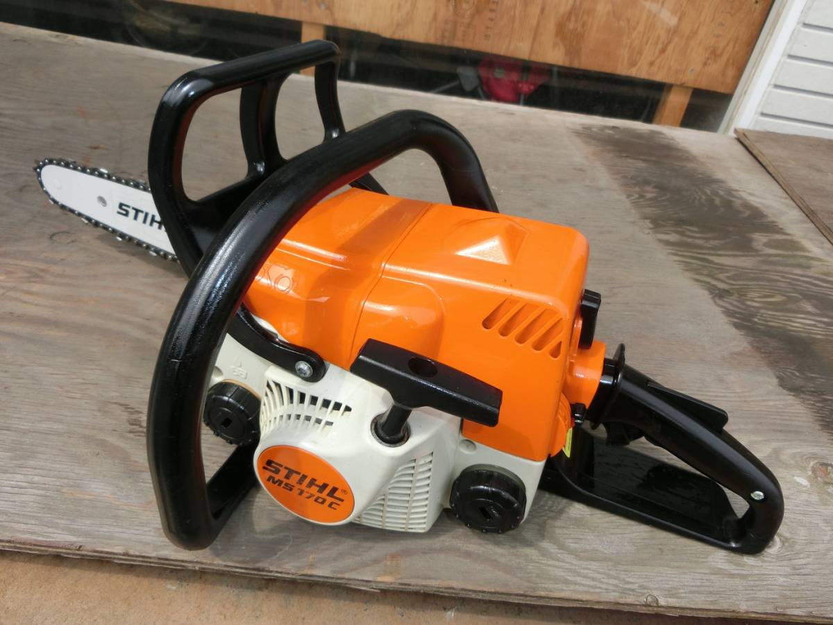 STIHL】MS182C-BE始動とチェン張り調整が簡単なカジュアル