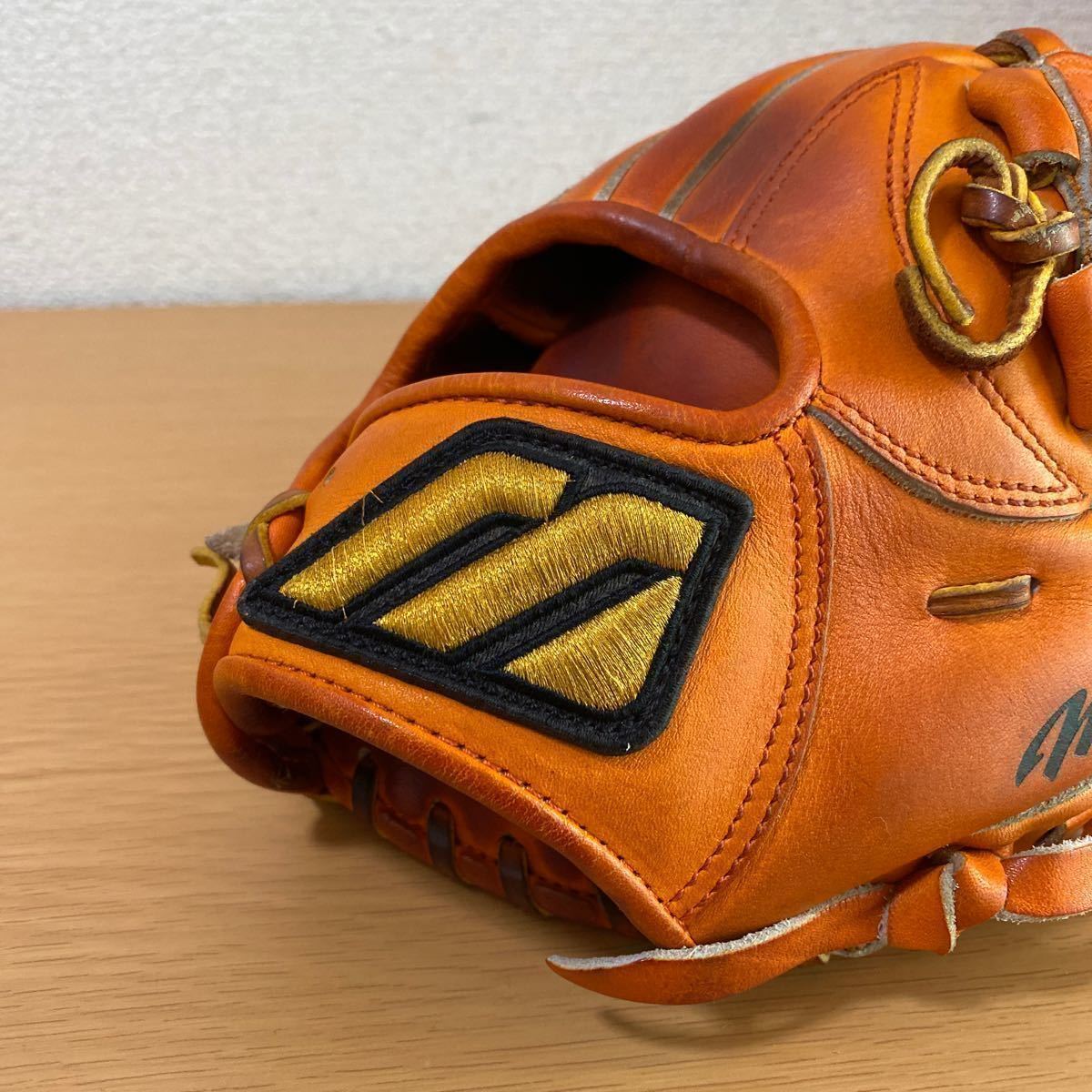 ミズノプロ Mマーク 軟式 グローブ 内野 グラブ 野球 ビッグM の落札