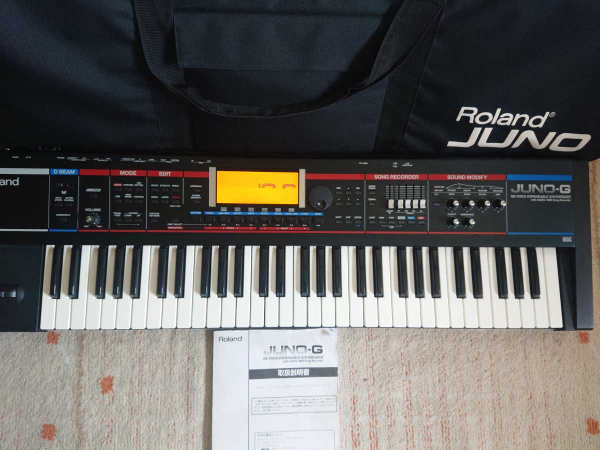 ジャンク Roland JUNO-Di Roland JUNO-Di 61-Key Stage Synthesizer - Elevated Audio