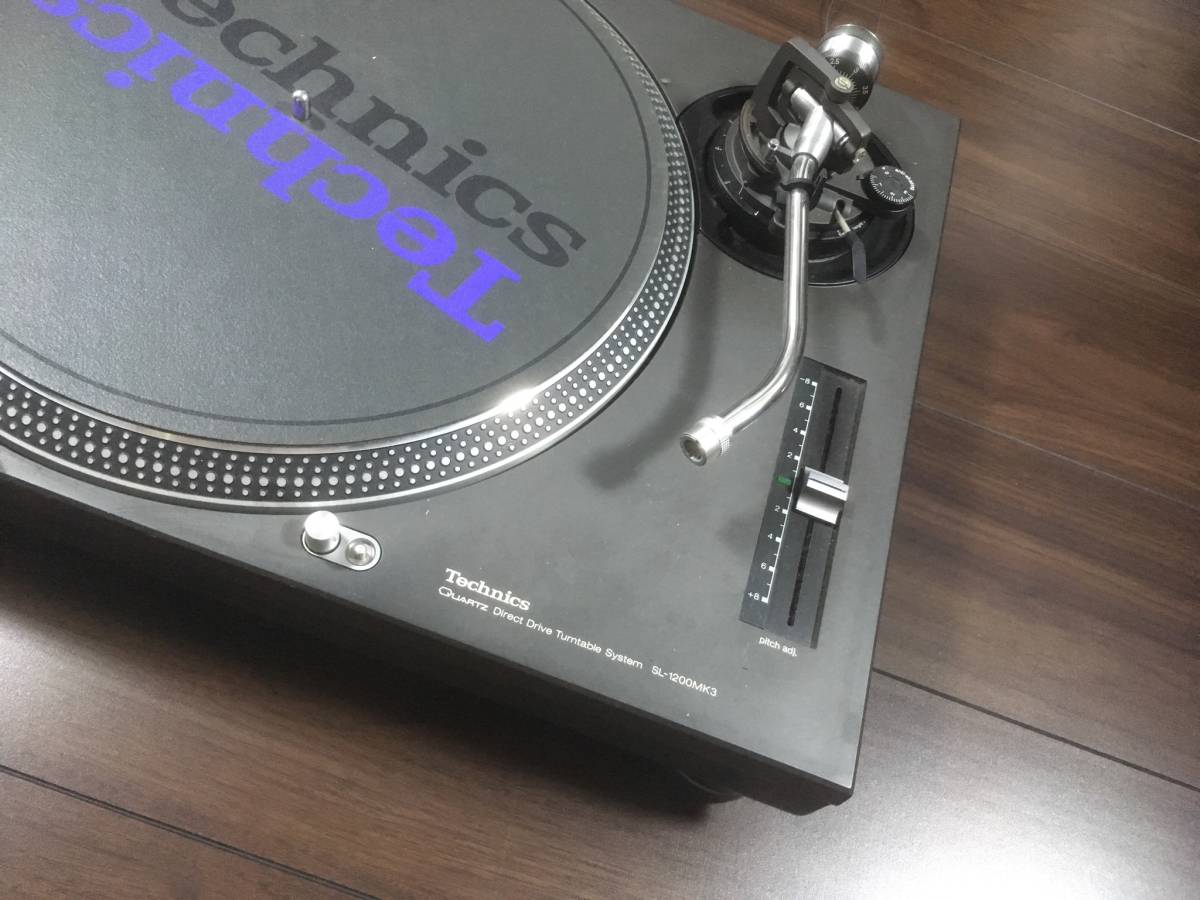 Technics SL-1200 MK3 + フォノイコライザー テクニクス SL-1200 MK3＋SHUREカートリッジ＋フォノ