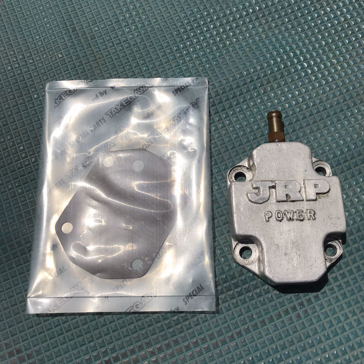 JRP エンジン ヘッドカバー 当時物 ガスケット新品 JRP エンジン