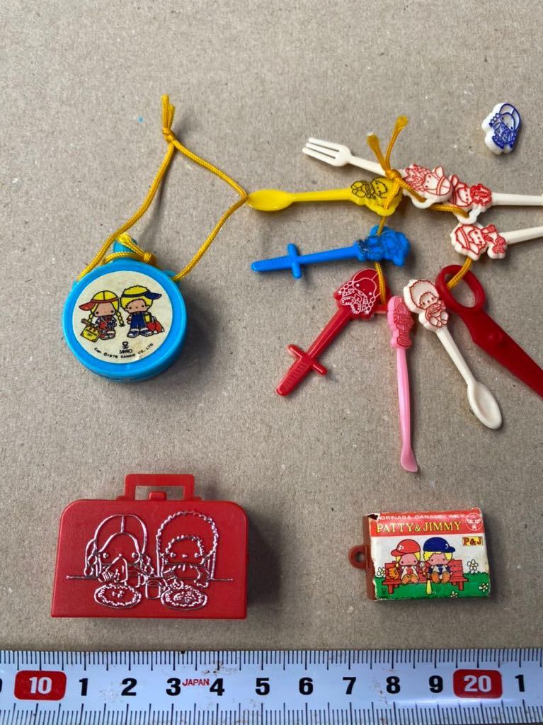 サンリオ レア レトロ パティ＆ジミー プレミアムマスコット 森永