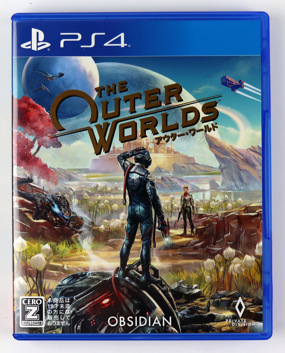 中古品 ゲームソフト Ps4 アウター ワールド The Outer Worlds オブシディアン テイクツー アクションrpg 18才以上対象 の落札情報詳細 ヤフオク落札価格情報 オークフリー スマートフォン版