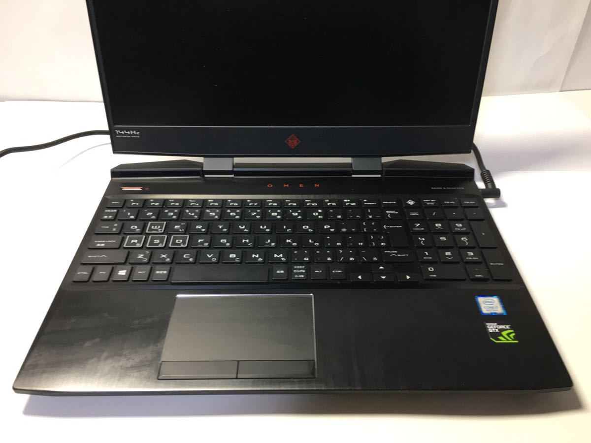 Hp Omen By Hp Laptop 15 Dc0077tx ゲーミング ノートpc Bios画面写真あり 初期化済み の落札情報詳細 ヤフオク落札価格情報 オークフリー スマートフォン版